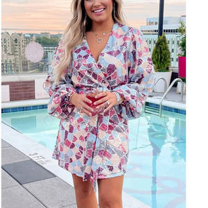 BuddyLove Adeline Sequin Wrap Dress Mardi Gras size XS NEW